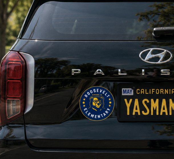 Roosevelt Car Magnet