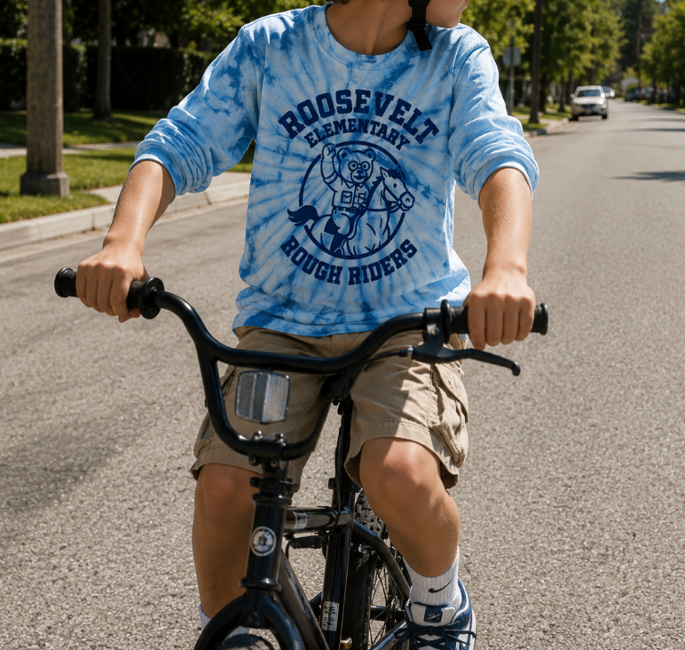 Rough Riders Tie-Dye Long Sleeve