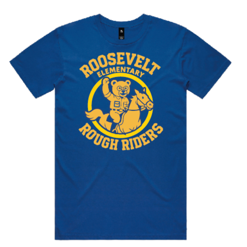 Classic Blue Rough Riders Tee